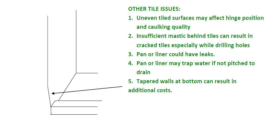 Stacked Stone Shower